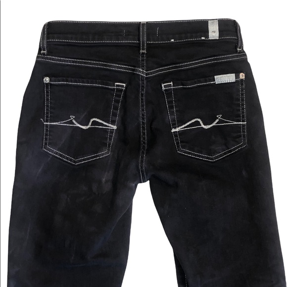 Seven Dark Wash Sz 27 EUC - Picture 2 of 8